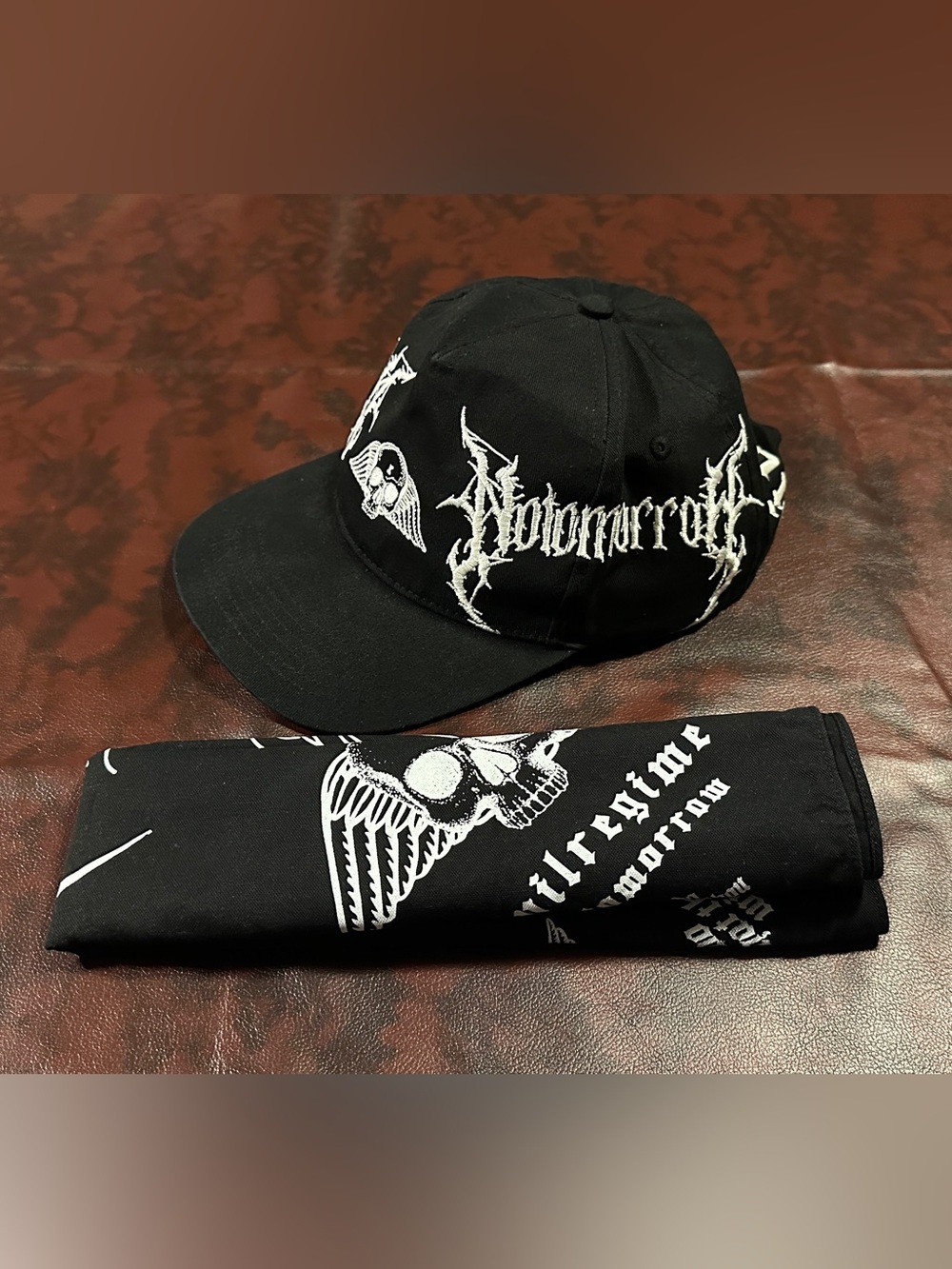 Civil Regime No Tomorrow x Civil Core 5 Panel Snapback Hat + Bandana